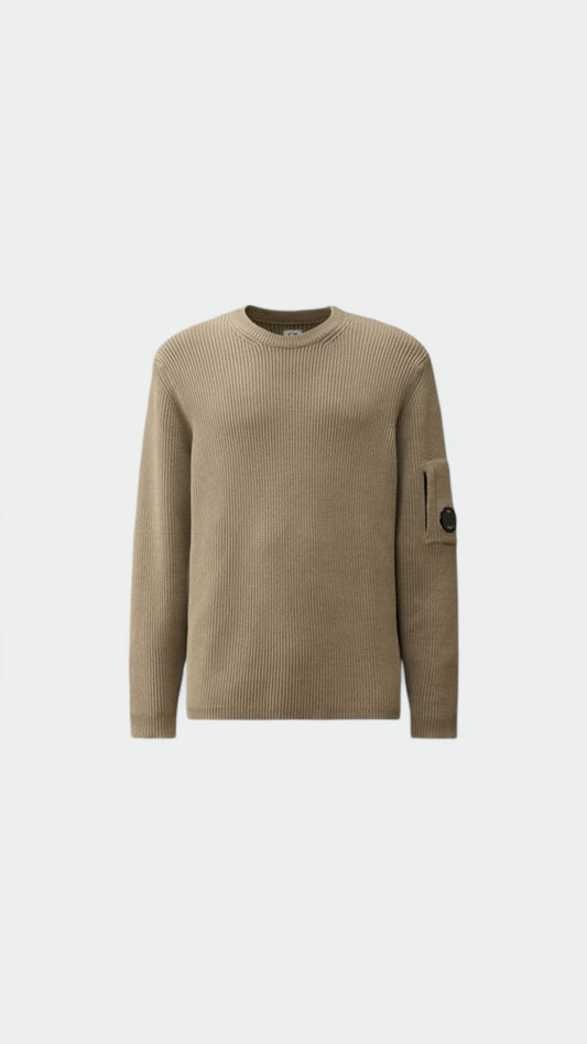 Full Rib Crew Neck Knit