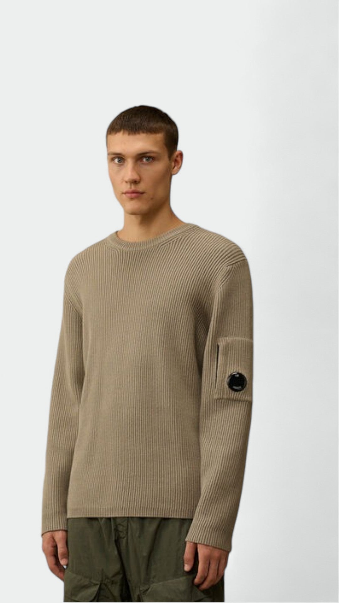 Full Rib Crew Neck Knit