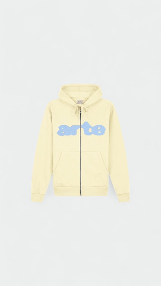 Embroidery Zip Hoodie