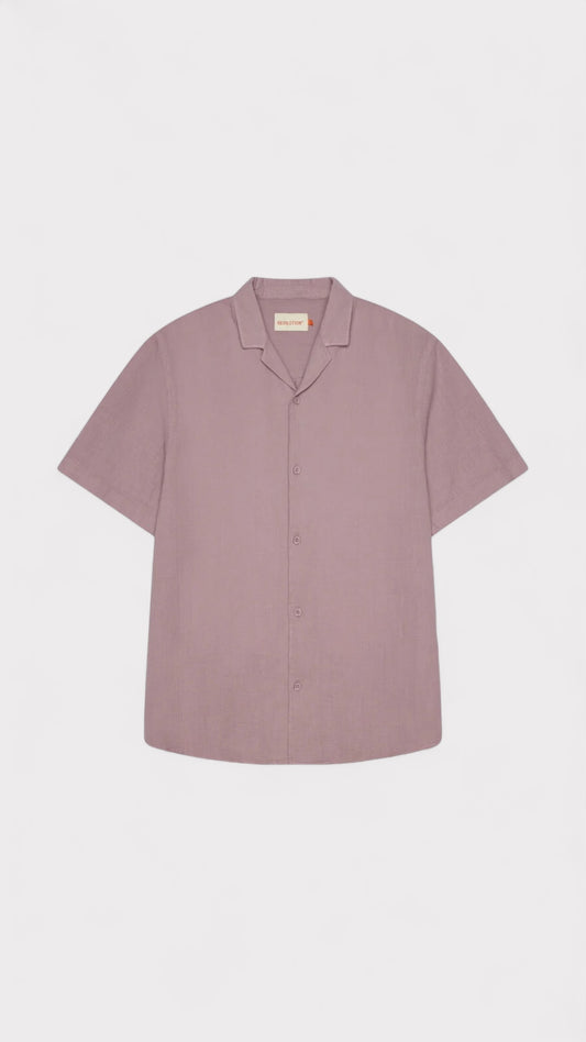 Short-sleeved Cuban Shirt